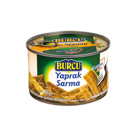 Burcu înfășurând frunze