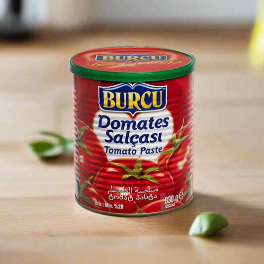 Burcu Pasta de tomate 28% cutie 830g cu capac