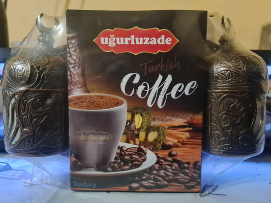 Setul de cafea turcesc nou model Lotus, pentru 2 persoane