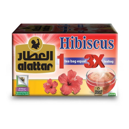 Alattar Ceai de Hibiscus 20 de pliculețe + 4 gratuite